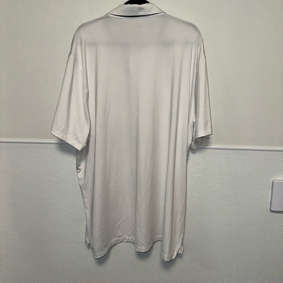 Men's Nike Golf Polo XXL White Gray Dri-FIT - Picture 4 of 8